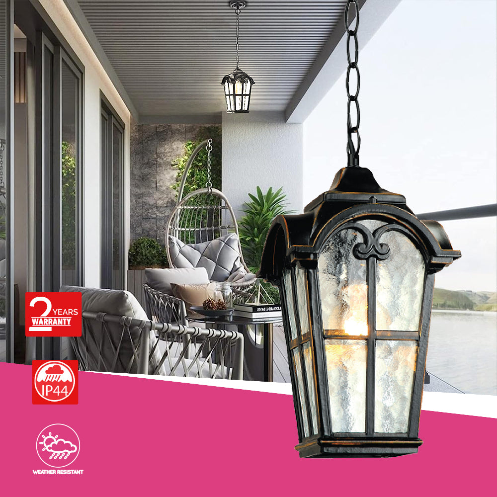 كشاف الإضاءة الخارجية الكلاسيكي E27 – أناقة خارجية وتصميم عملي (0022-FAMILY)