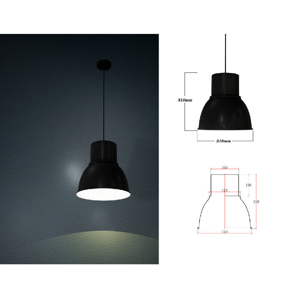 الترا لايت هنغار معلق بقاعدة E27 (1181)
