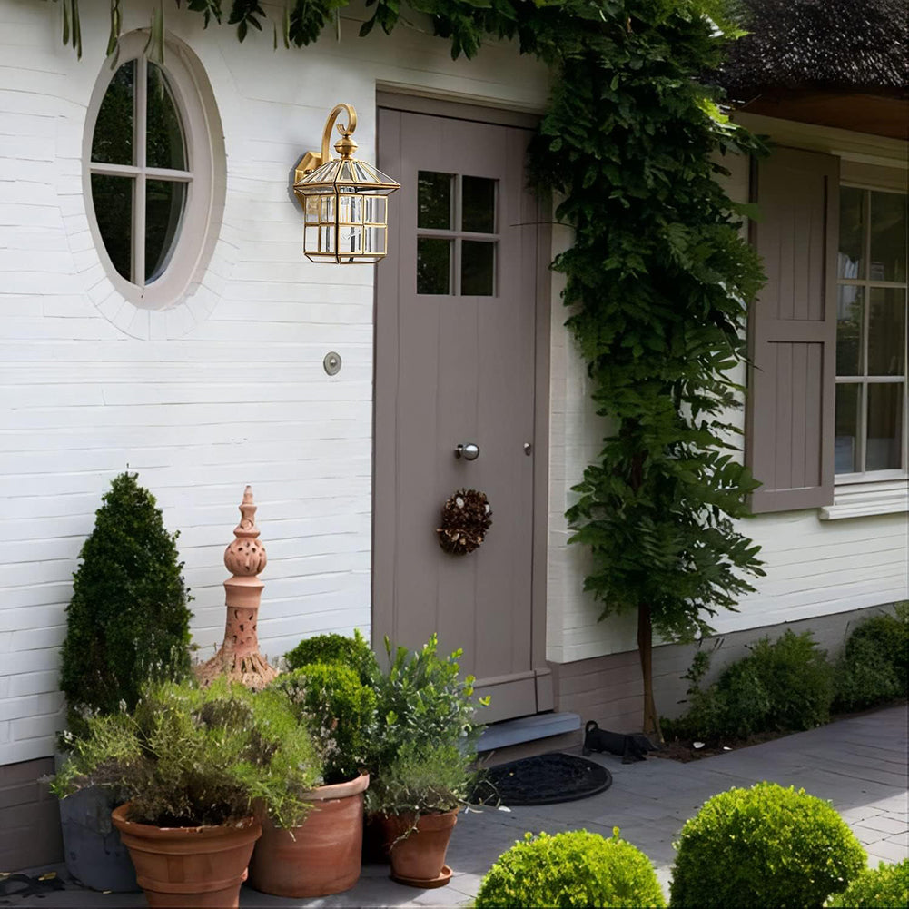 الترا لايت إنارة جداري نحاسي (61020)