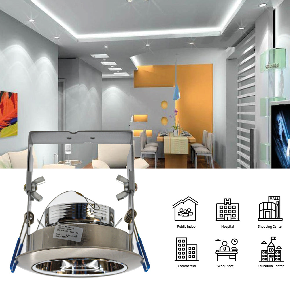 Buy Ultralight GU10 Downlight Frame 8.5 Cm (BA106) – Elegant Indoor Lighting Fixture - Best  from Ultralight
