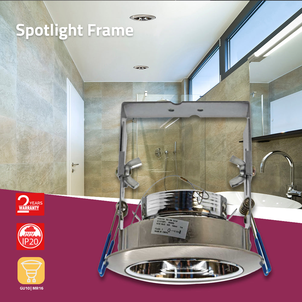 Buy Ultralight GU10 Downlight Frame 8.5 Cm (BA106) – Elegant Indoor Lighting Fixture - Best  from Ultralight