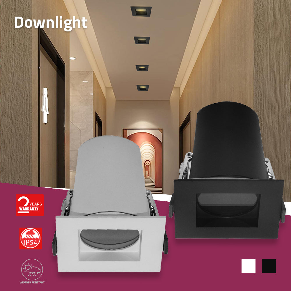 الترا لايت إنارة سبوت لايت خارجية بشكل مربع مقاوم للماء وعالي الجودة (BA311-SQ)