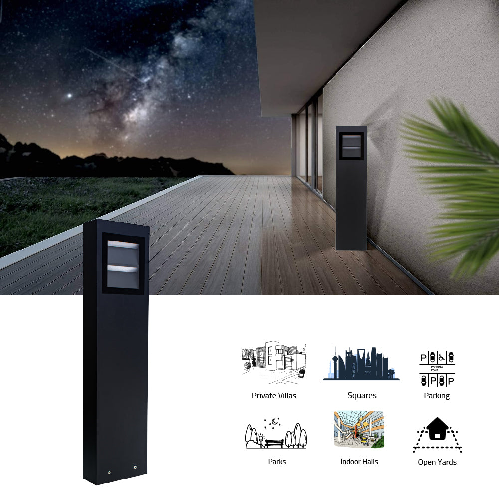 Ultralight LED Outdoor Bollard Light (BD2580)