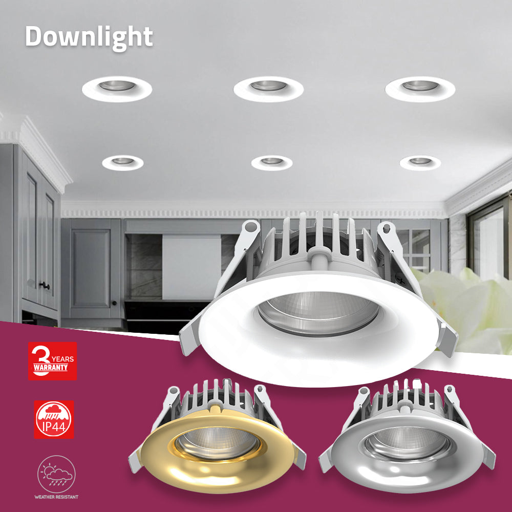 Ultralight LED Ceiling Spotlight – Modern Indoor Lighting, IP44 (BR6233)