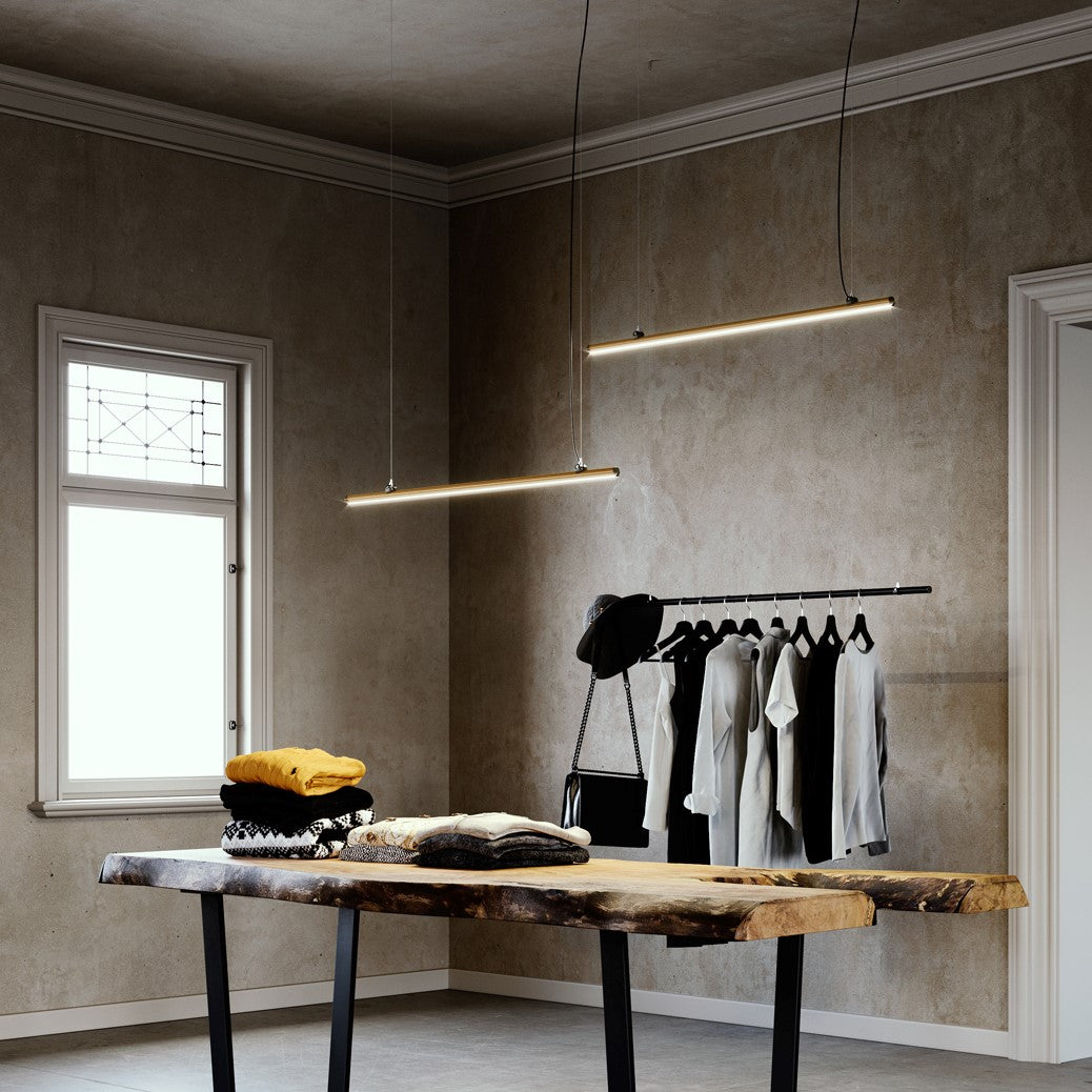 Buy Ultralight 12W+36W Up and Down Linear Pendant Light (BR6745) - Best  from Ultralight