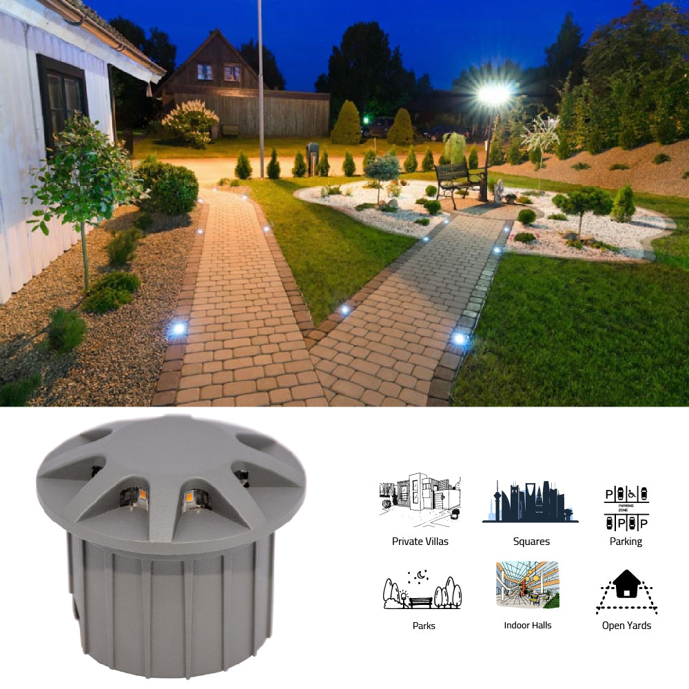 Buy Ultralight 8 Sources Inground Light (BR7844-8) - Best  from Ultralight