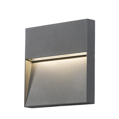 Ultralight Modern Wall Light (FYL0003) sleek gray LED fixture with soft energy-saving illumination for indoor and outdoor use