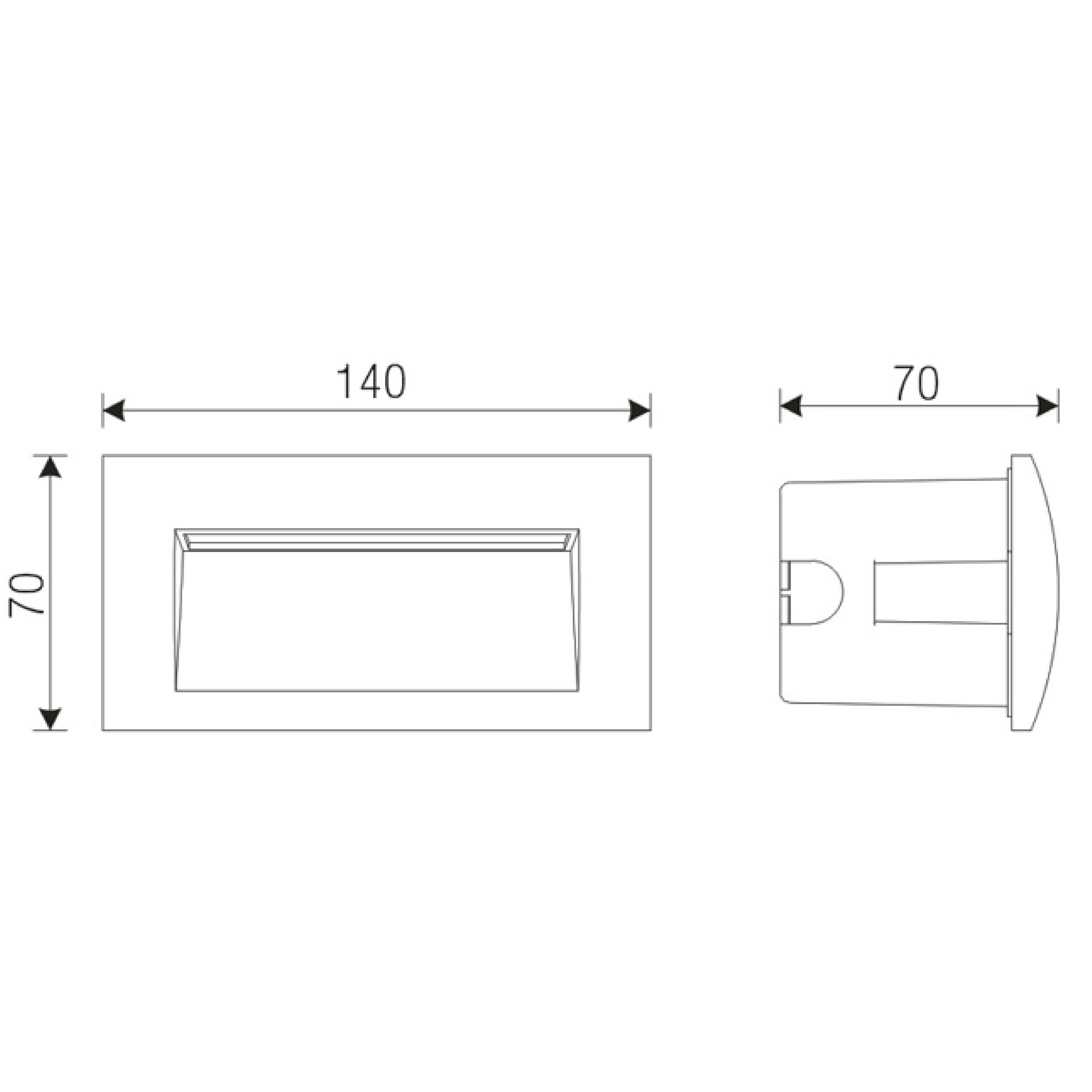 الترا لايت إنارة درج (FYL-0005)