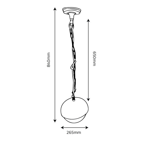 Elegant Balcony Light Fixture