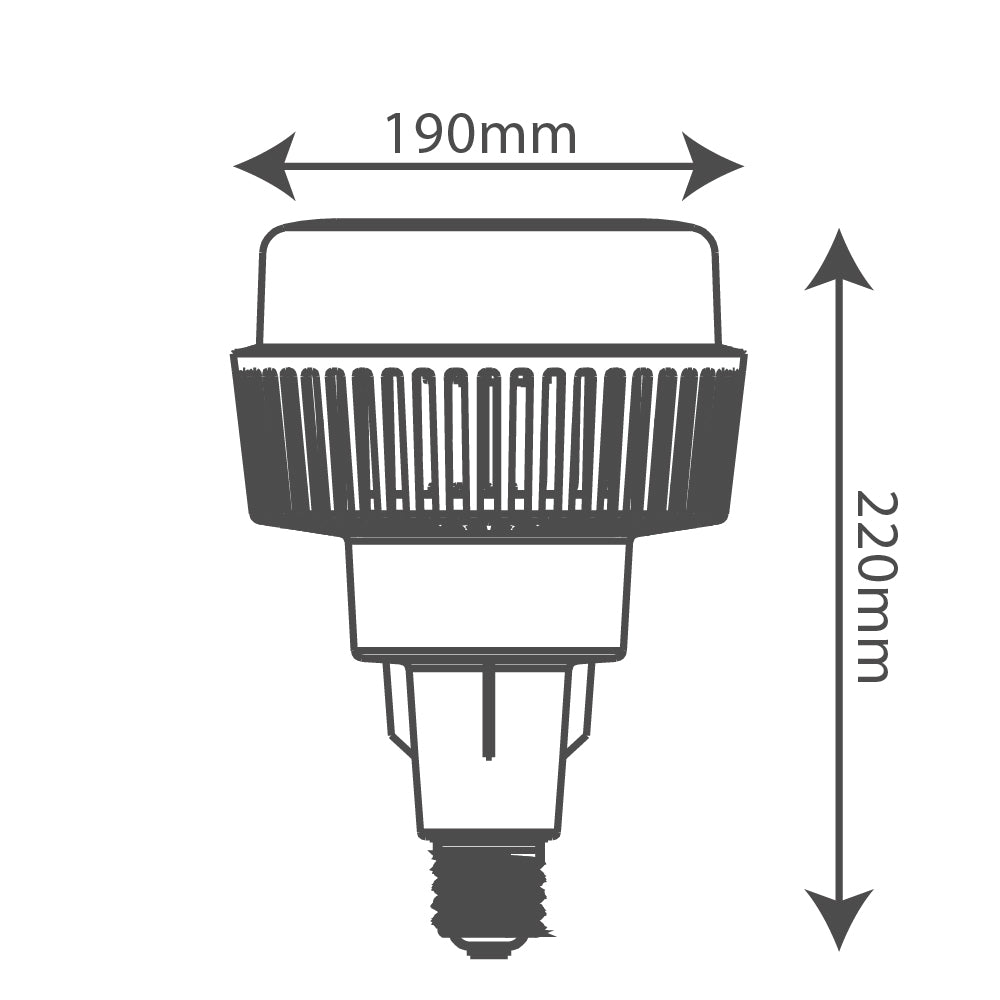 Ultralight 80W High Bay E40 Base (UTL-V1)