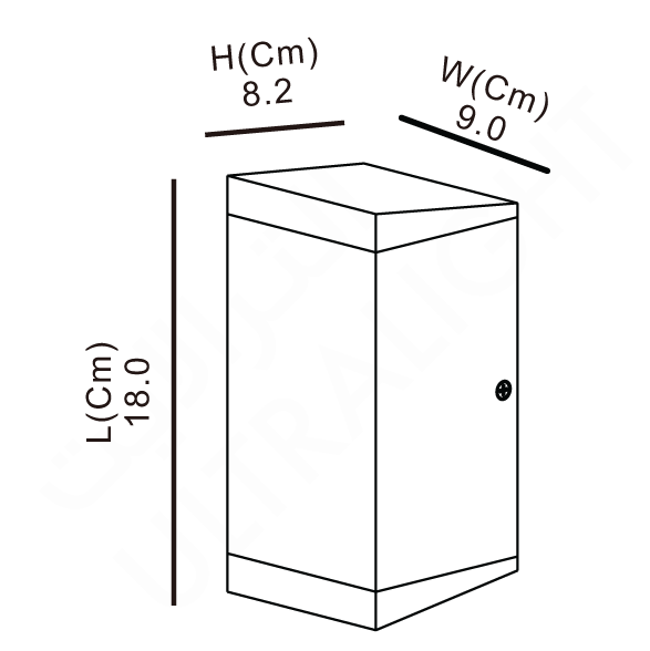 Buy Ultralight Up and Down Wall Light (JW124B) - Best  from Ultralight