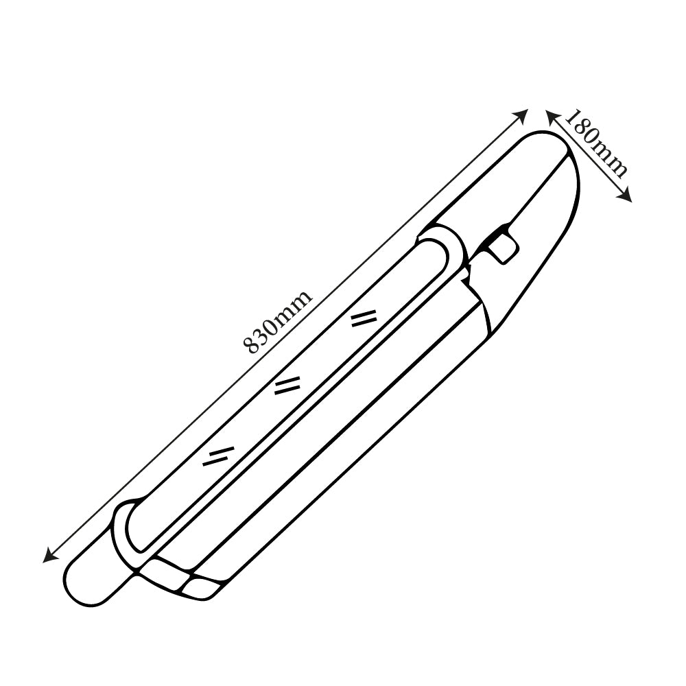 الترا لايت إنارة شوارع خارجية 160 واط - مقاوم للماء IP65 (LS-LED110)