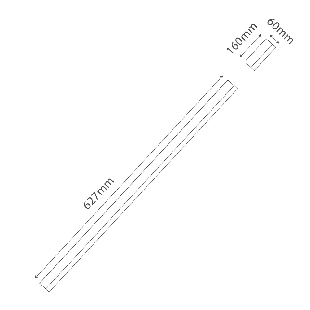 الترا لايت إنارة ليد نجف خطية (MXL-2010)