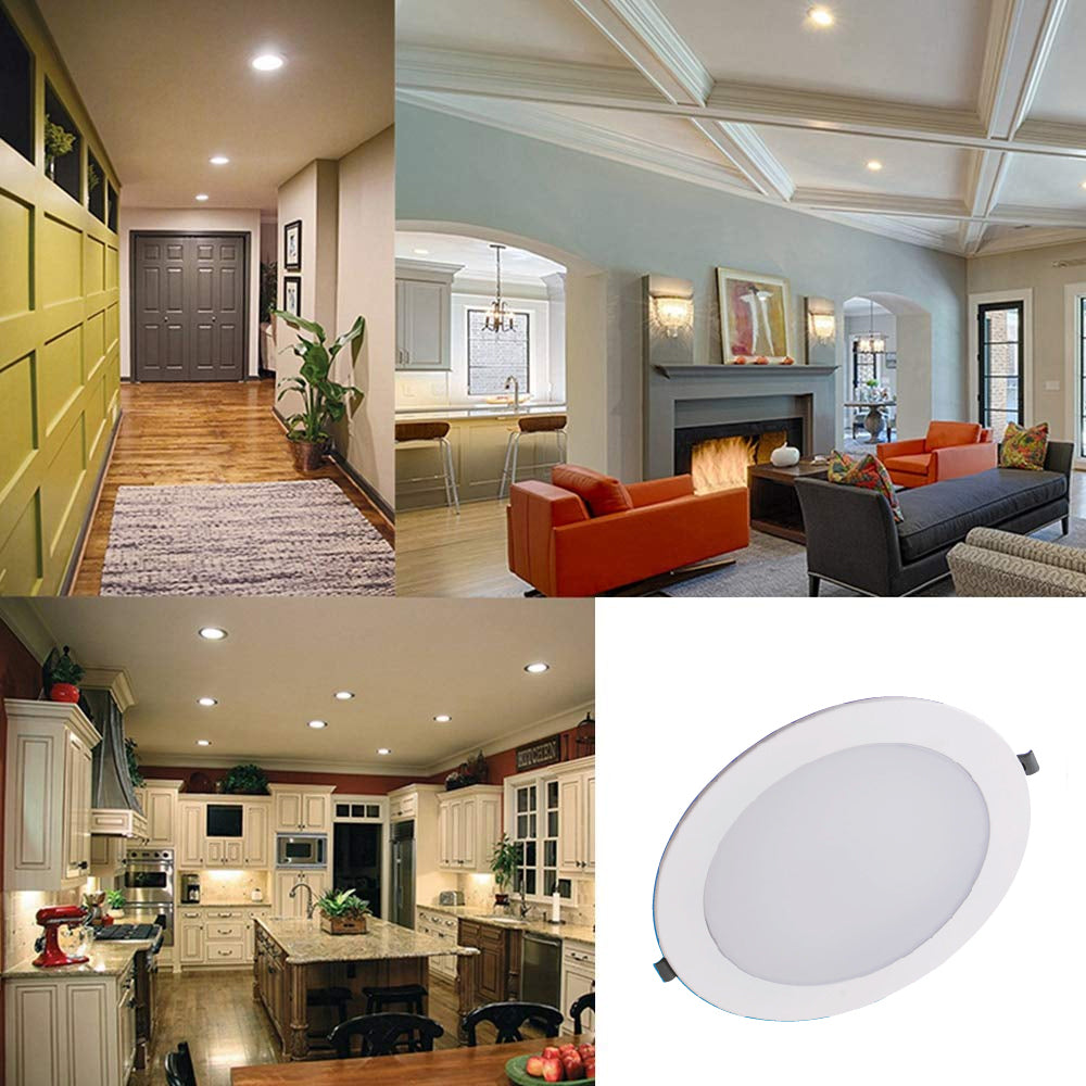 Ultralight Ultra-thin Recessed LED Panel Downlight (QH2066-RD)