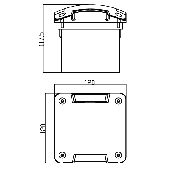 Buy Ultralight Double Inground Light (TK-B64-7S-2) - Best  from Ultralight