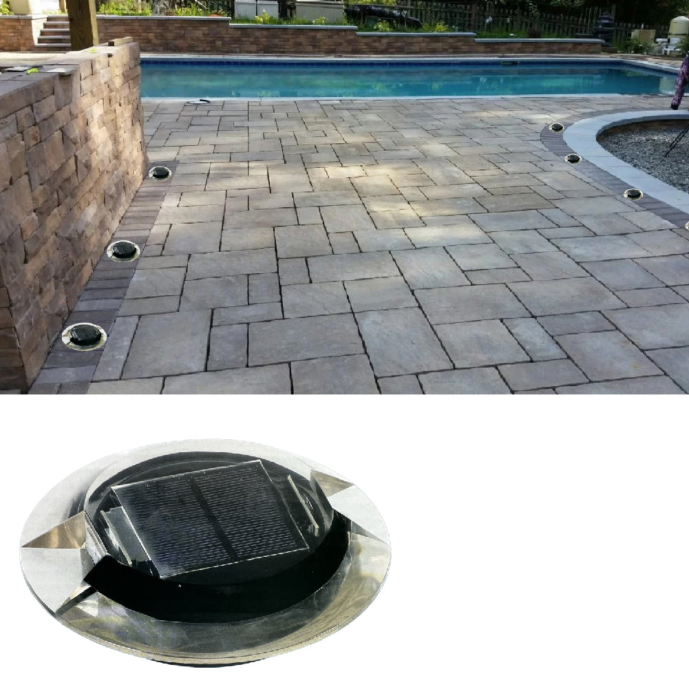 Ultralight In-Ground Solar Light 2W -IP67 Weather-Resistant (UL-100)