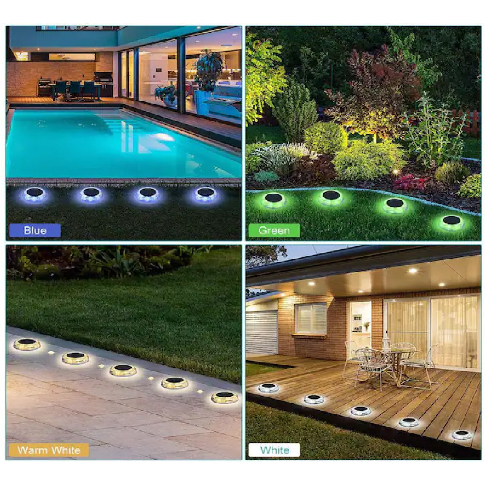 Ultralight In-Ground Solar Light 2W -IP67 Weather-Resistant (UL-100)