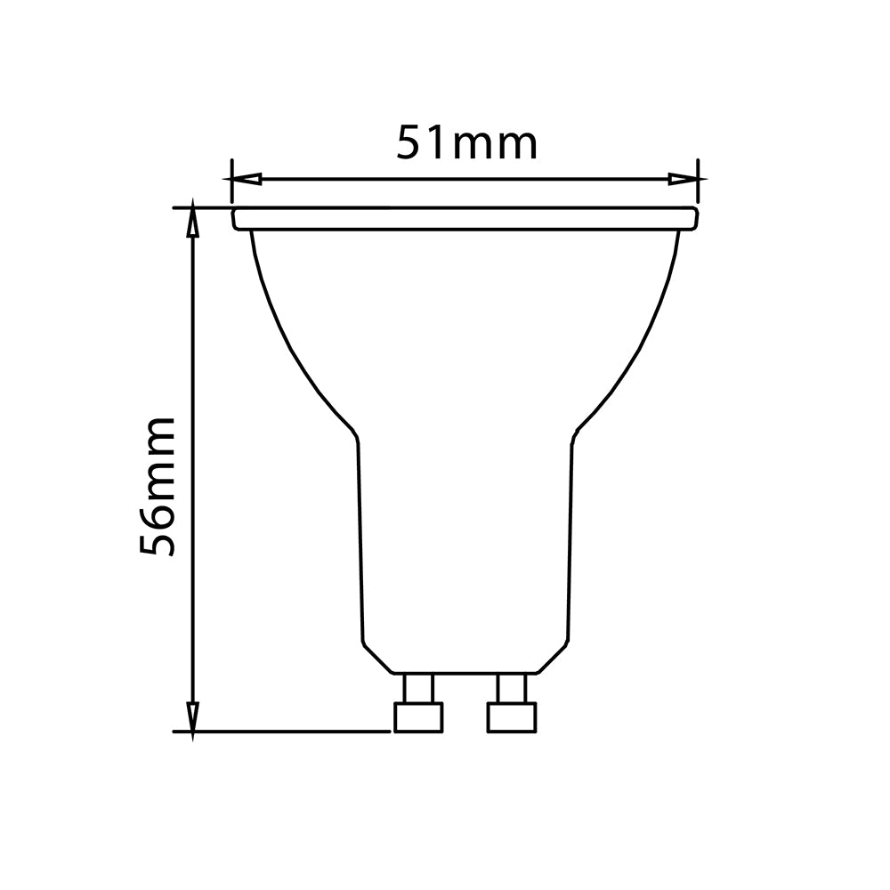 Buy Ultralight 4.7W Bulb GU10 Base (UTL-CF-12aM400ST) - Best  from Ultralight