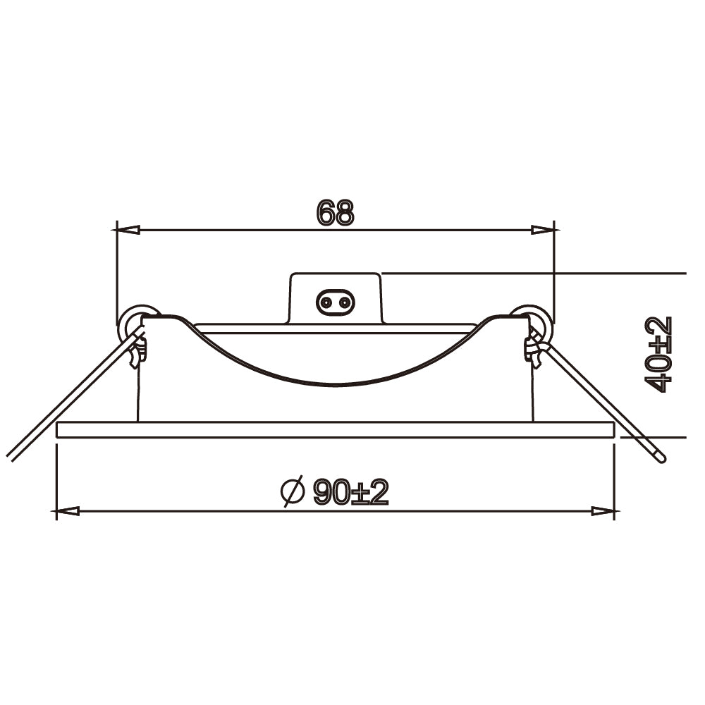 الترا لايت إنارة ليد موجهة قابلة للتخفيت (UTL-K7)