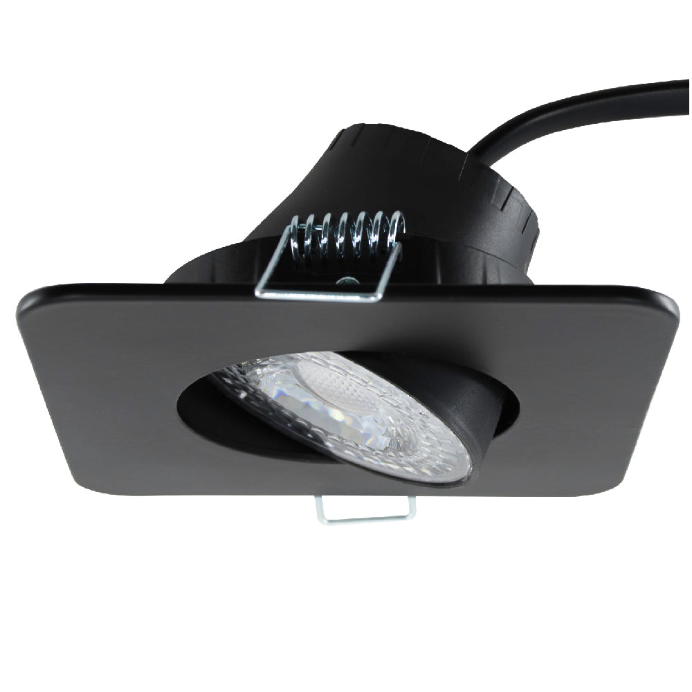 الترا لايت إنارة ليد مربعة سقفية غاطسة متحركة قابلة للتخفيت (UTL-K7-SQ)