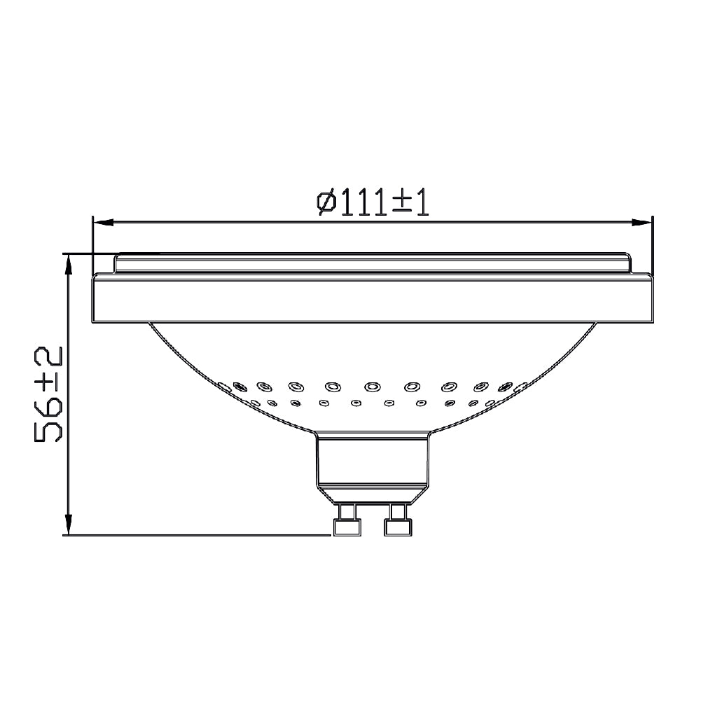 GU10 الترا لايت لمبة 10.5 واط بقاعدة (UTL800S) 