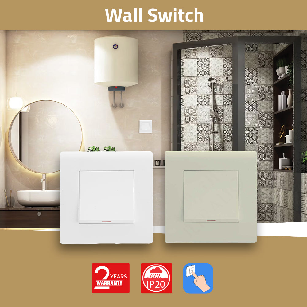 الترا لايت مفتاح سخان20 أمبير (W86/20L1/B)