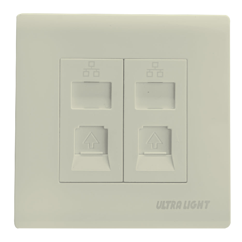 الترا لايت فيش شبكة مزدوج (W86/2LAN/B)