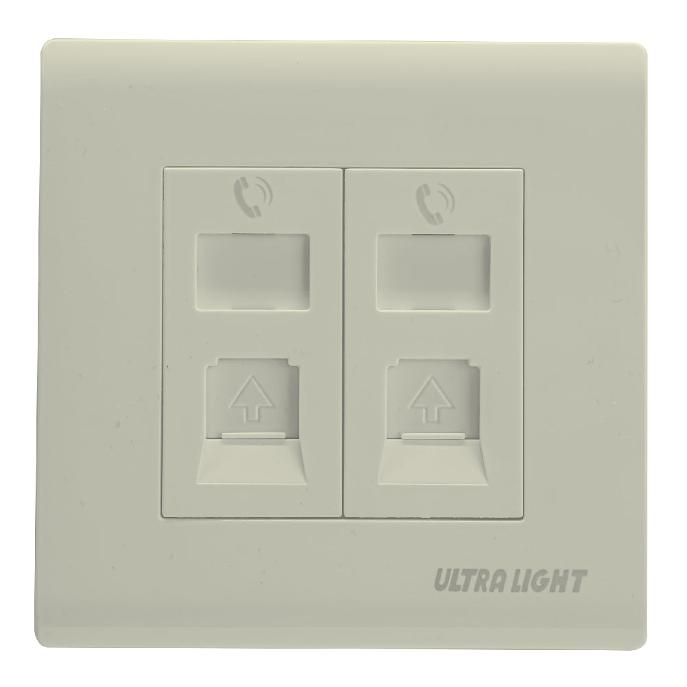 الترا لايت فيش هاتف مزدوج (W86/2TEL/B)