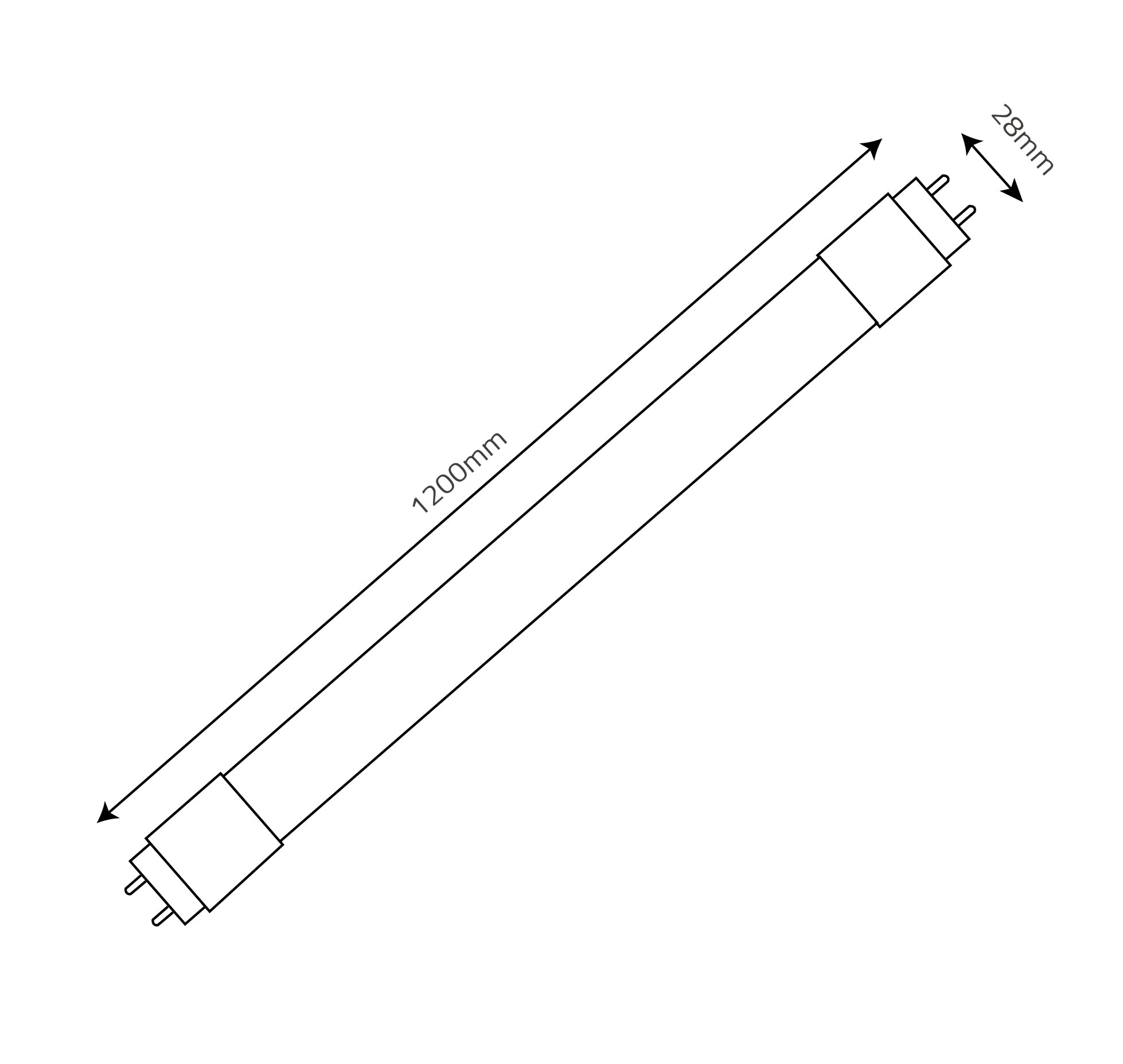 Buy Ultralight 16W Tube Bulb G13 Base Single End (T8 SOUQ PLUS-MT8T4) - Best  from Ultralight