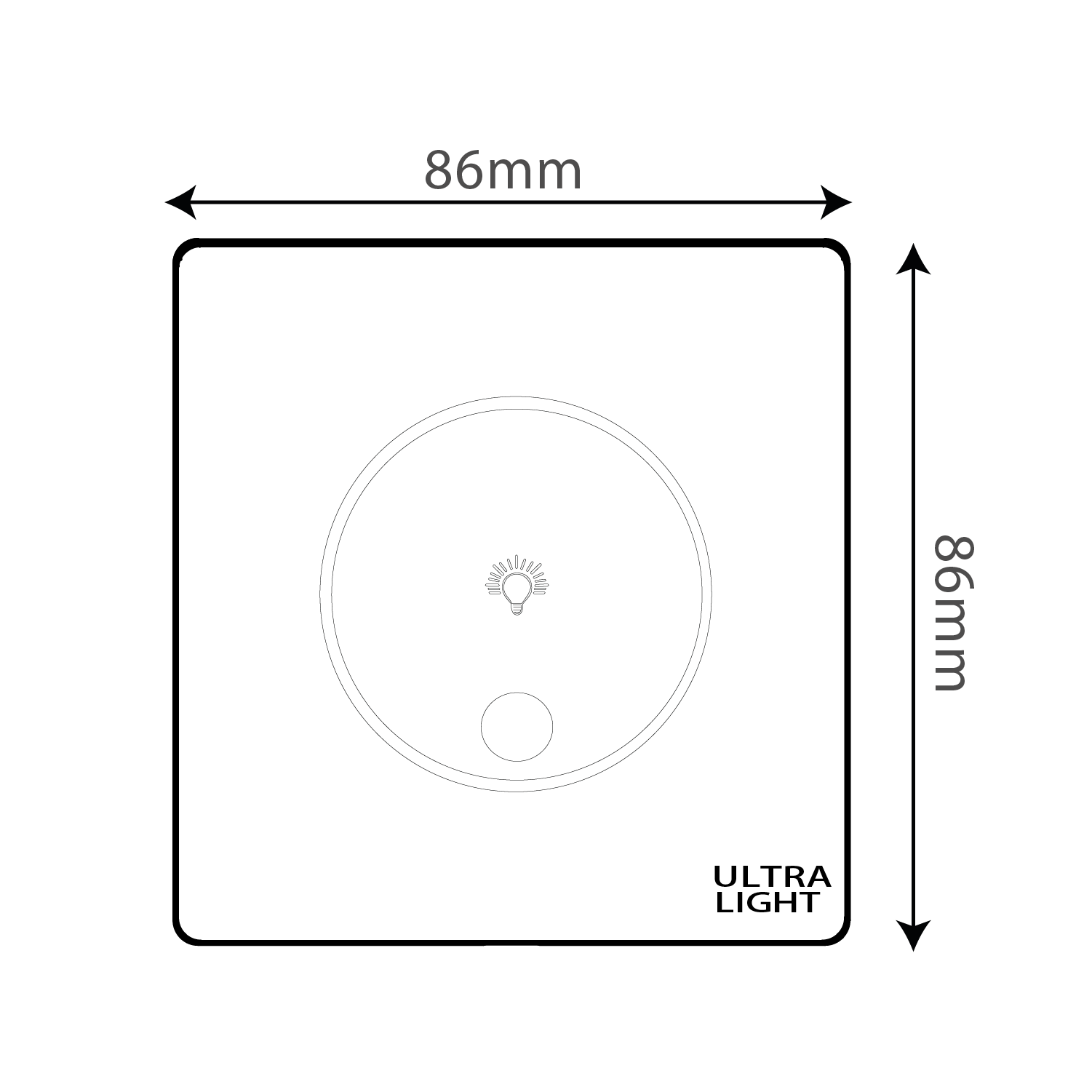 Buy Ultralight IP20 Rated Dimmer Switch 2-Year Guarantee (B12-035) - Best  from Ultralight