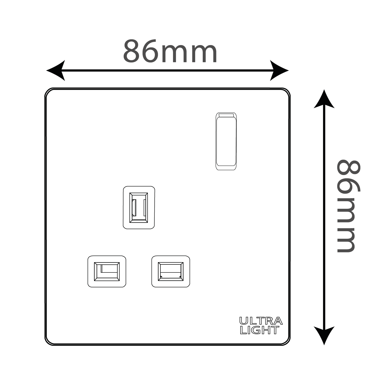 Buy Ultralight Socket with Type-C Port (B12-058) - Best  from Ultralight