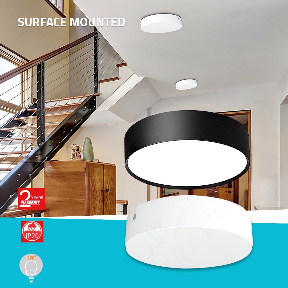 Ultra Light Circular Surface Ceiling Light (QH1229-RD) | LED Round Ceiling Light