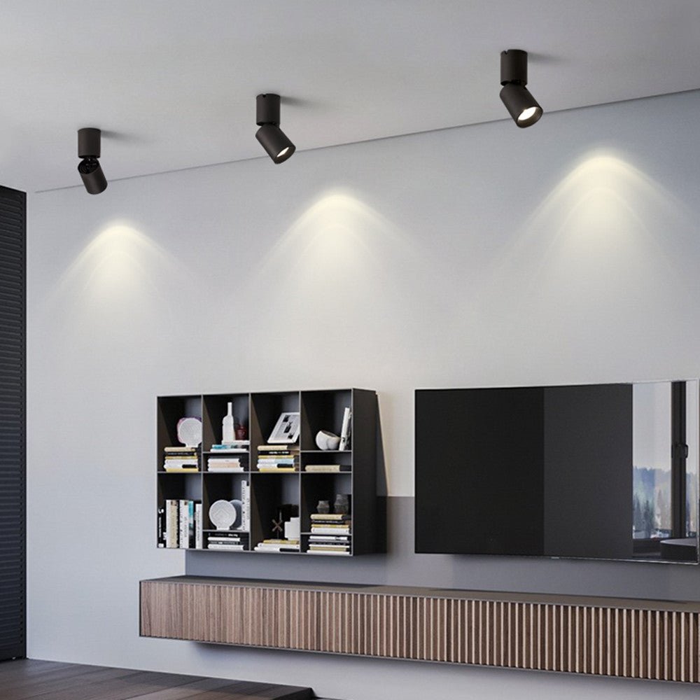 Ultra Light Rotatable Ceiling Light 12.5W (BR6454) | Bridgelux LED | Adjustable Spotlight