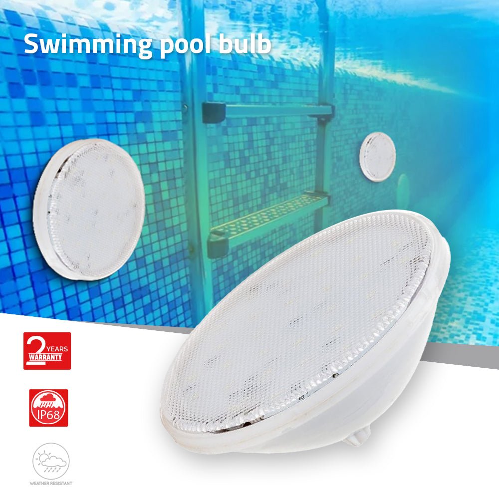 GX16D لمبة مسبح مسطحة ضد الماء بقوة 24 واط بقاعدة (BD-PAR56) 