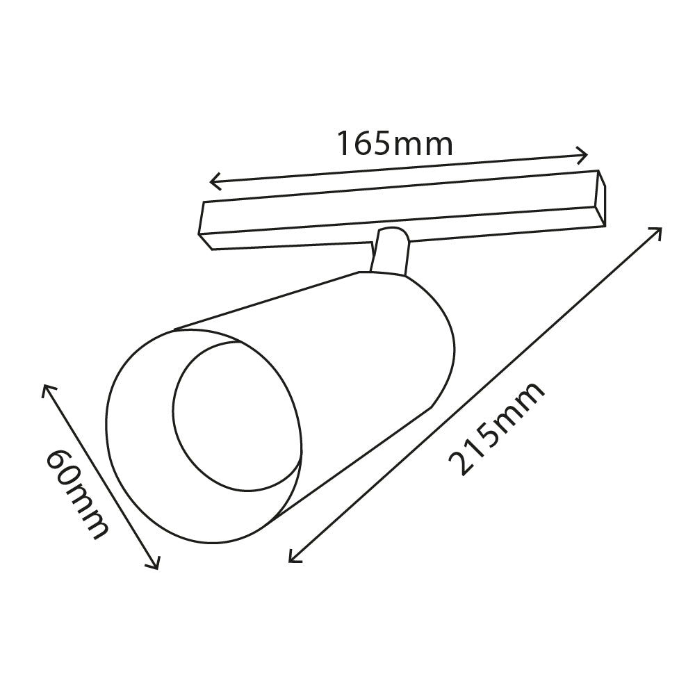 Buy Ultralight 25W Magnetic LED Spotlight – Modern, Powerful & Energy-Efficient Lighting (LA-T65160) - Best  from Ultralight