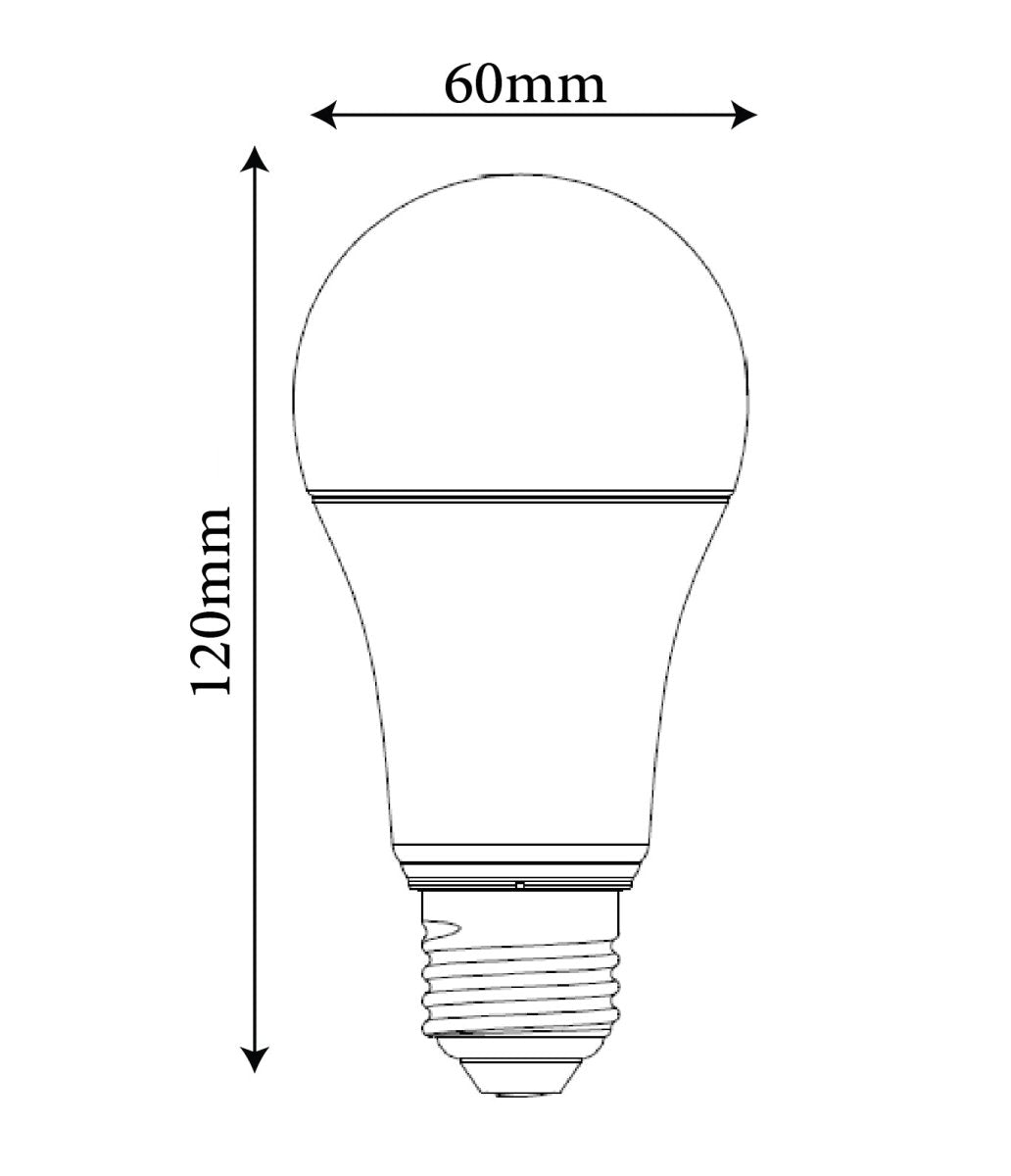 Ultralight 3 Color Bulb E27 Base (UTL806-3CS)
