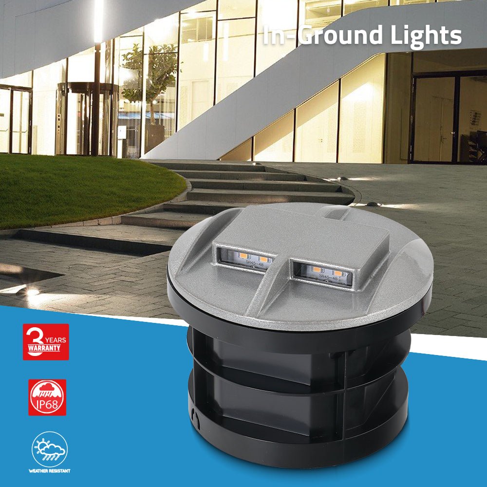 الترا لايت انارة أرضية غاطسة 4 جهات (RS48)