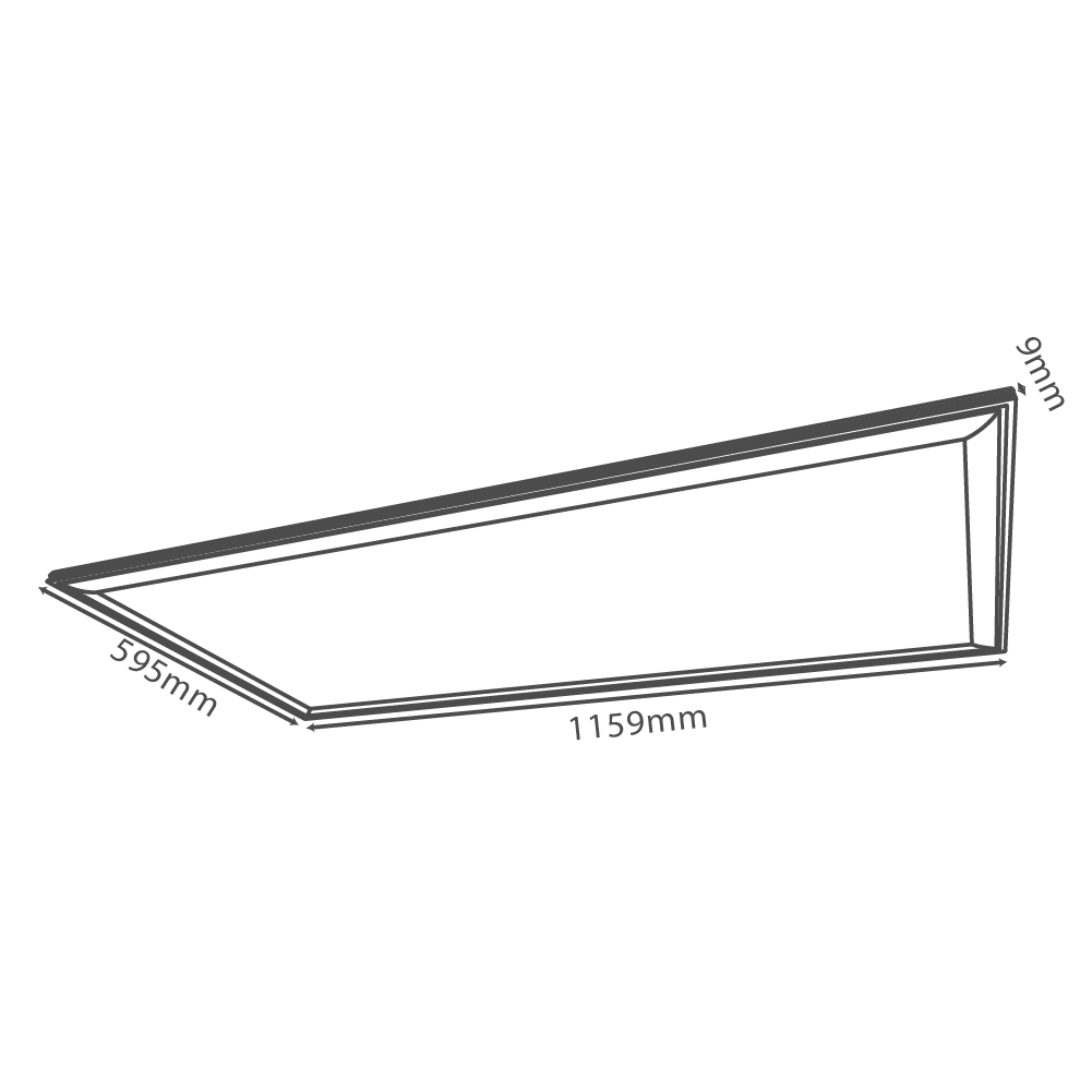 Buy Ultralight 84W Panel Light 120x60 - Large LED Ceiling Panel (WL-PL59584) - Best  from Ultralight