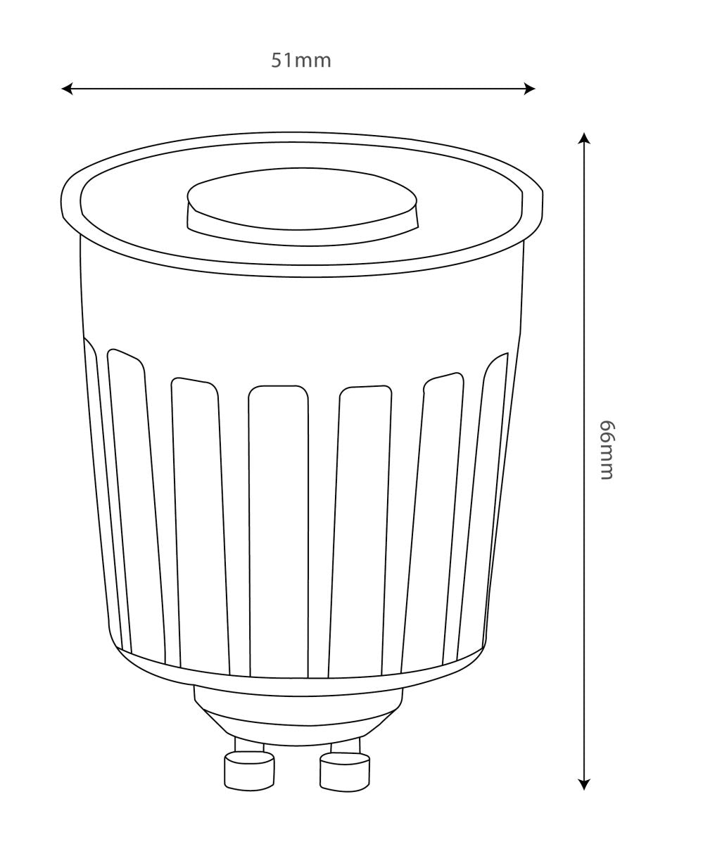 Buy Ultralight 8.5W Dimmable Bulb GU10 Base (UTL-M680ST) - Best  from Ultralight