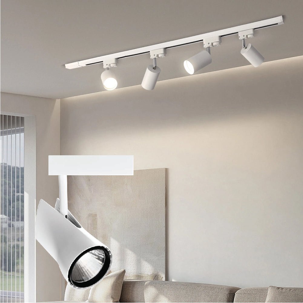 الترا لايت انارة سكة سبوت لايت تراك داخلية قابلة للتوجيه 15 واط 24 فولت (SUN6120)