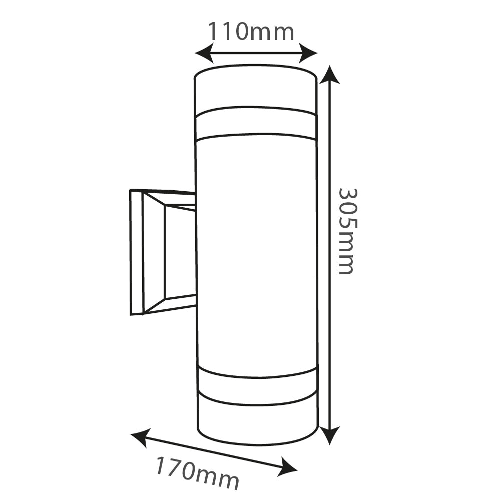 الترا لايت جهاز إنارة جداري بإتجاهين (YJ2013/2)