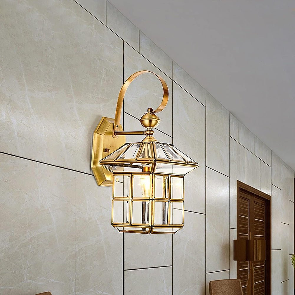 الترا لايت إنارة جداري نحاسي (61020)