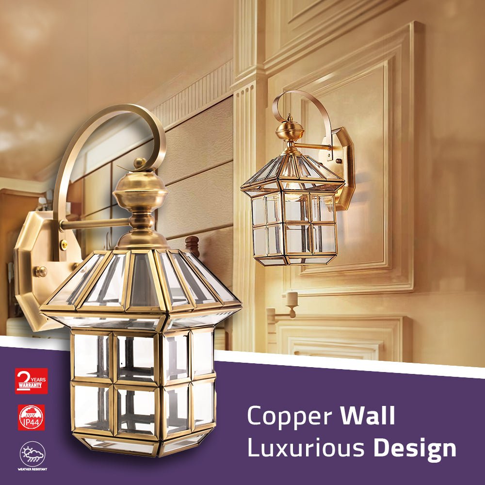 Ultralight Copper Wall Light (61020)