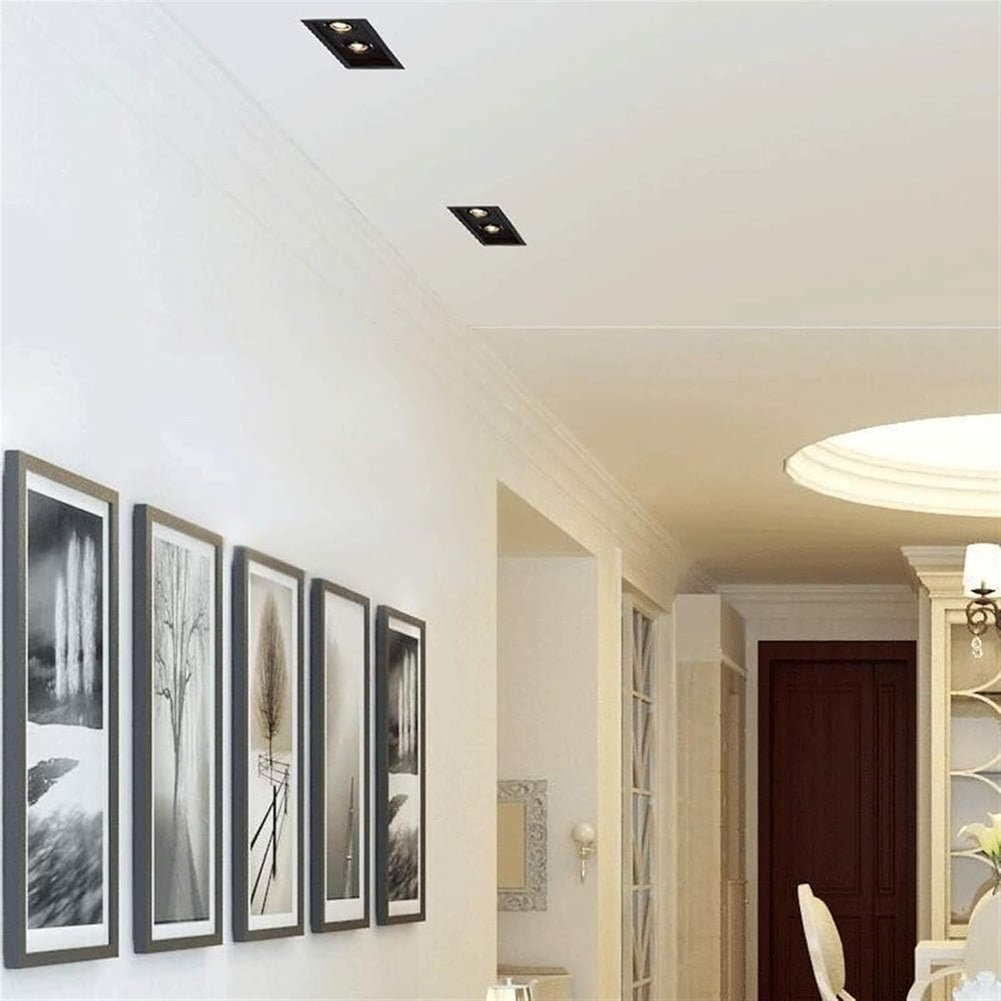 Buy Ultralight Double Downlight Square AR111 (BR819-2) - Best  from Ultralight