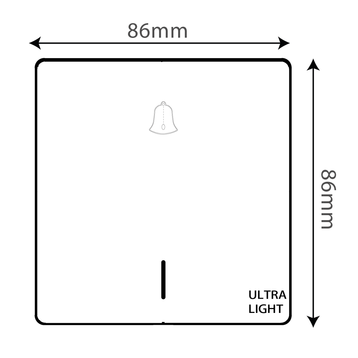 Buy Ultralight Doorbell Switch (B12-009) - Best  from Ultralight