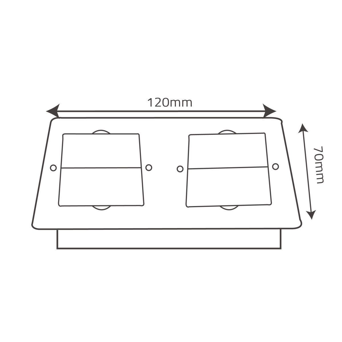 Ultralight Electrical Floor Box (DT1020)