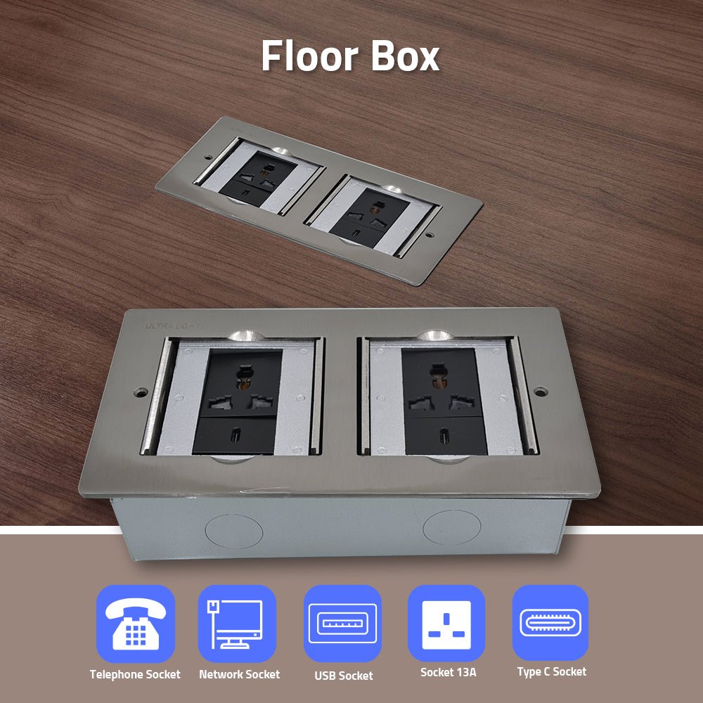 Ultralight Electrical Floor Box (DT1020)