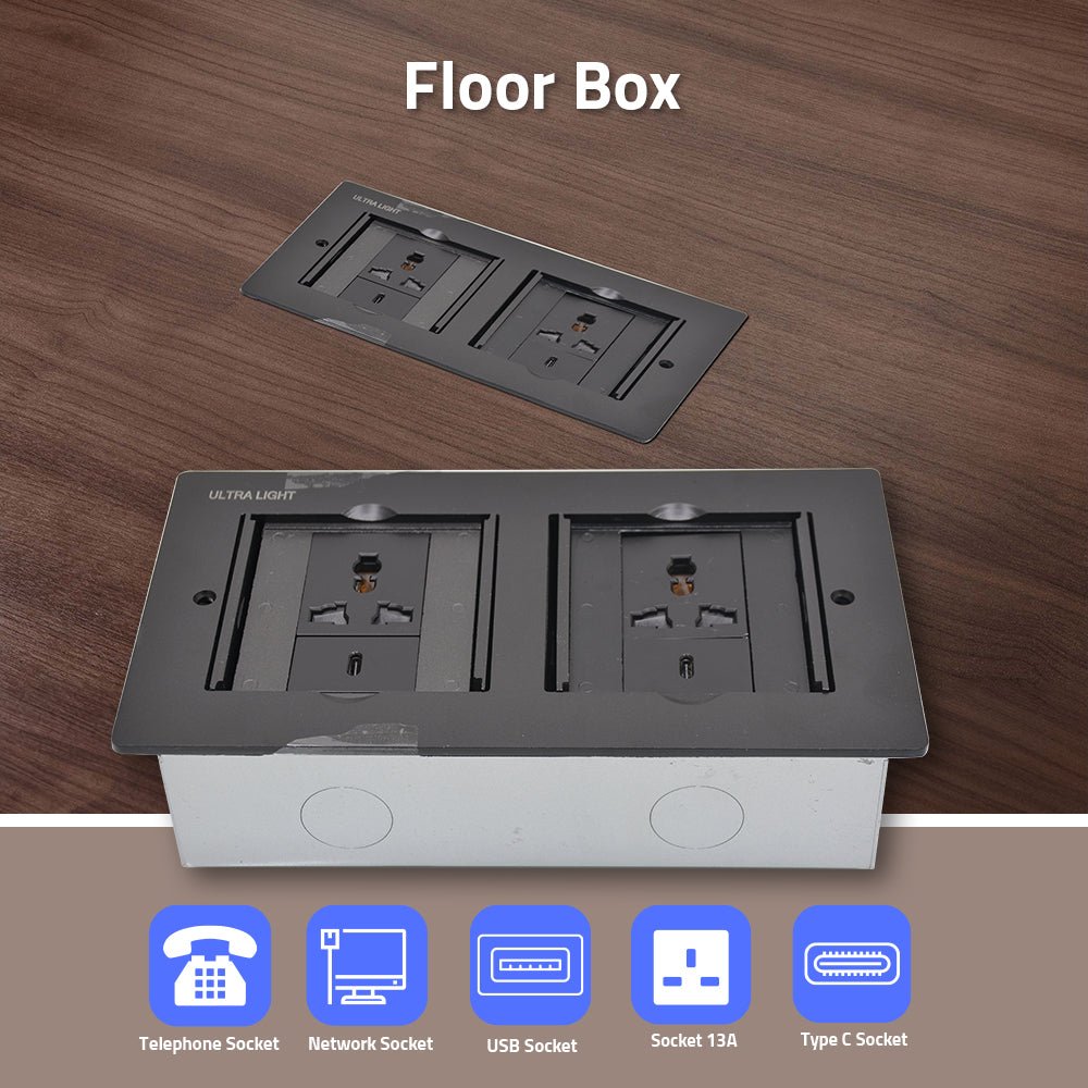 Ultralight Electrical Floor Box (DT1020)