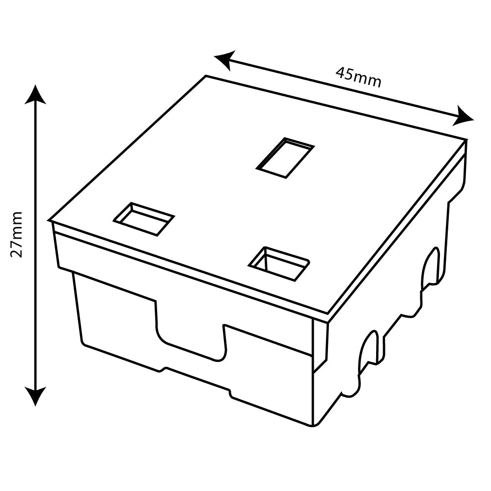 Ultralight Electrical Socket 13A (Socket 13A)