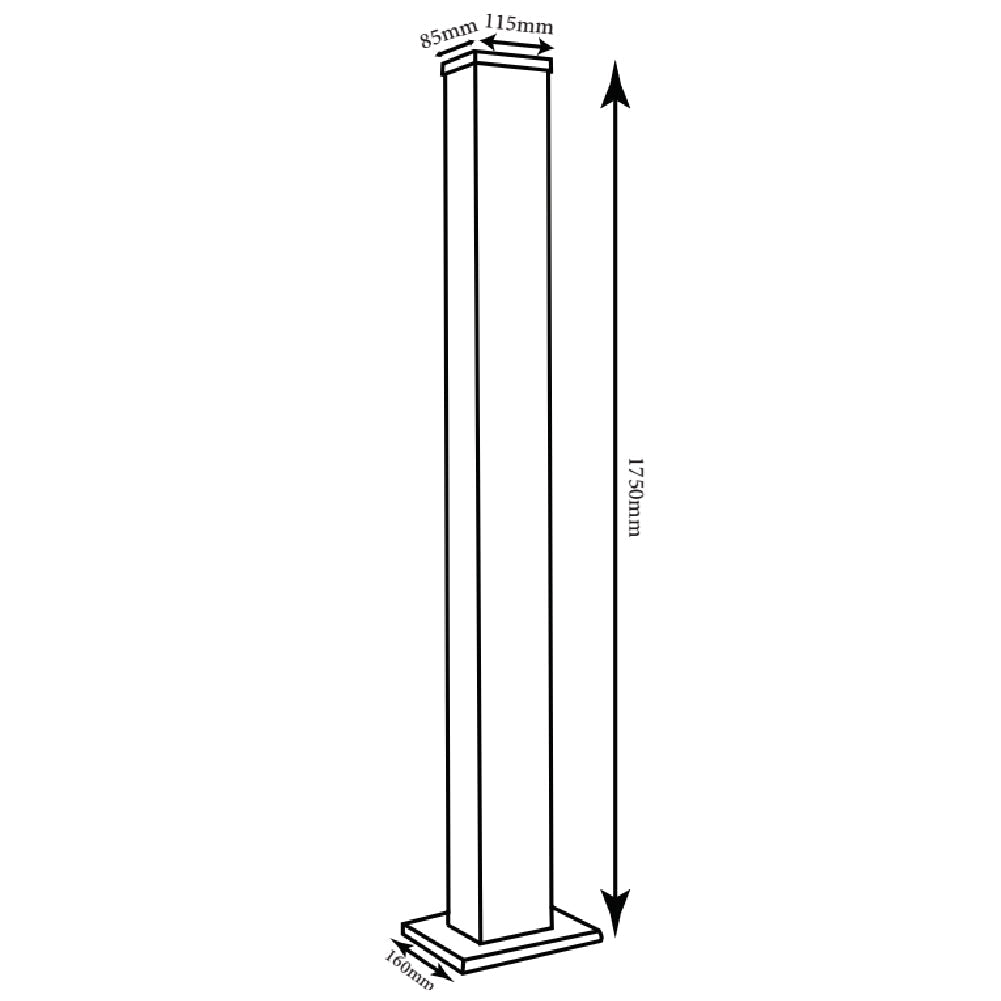 Ultralight Garden LED Pole Light 10W (FYL0020)